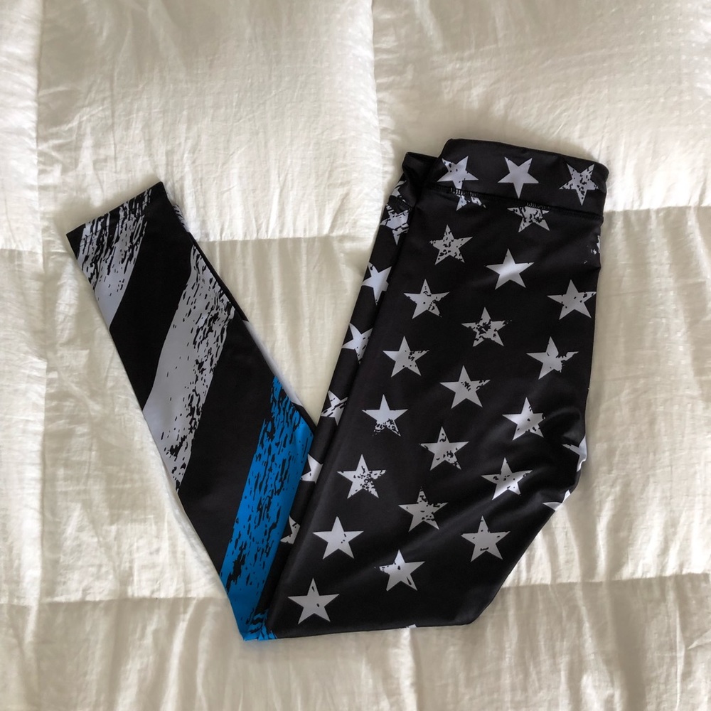 Blue Lives Matter leggings